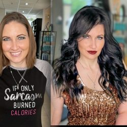 In The Chair with Tiffany  - Transformation with hair extensions and color