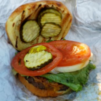 Leduc's Frozen Custard - The very good bacon cheeseburger. - Ice Cream & Frozen Yogurt Near Me - Wales, Wisconsin