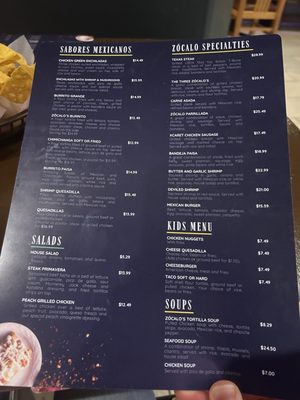 Menu photo 4 Zocalo 436 Casselberry, FL Menu photo 4 Zocalo 436 Casselberry, FL