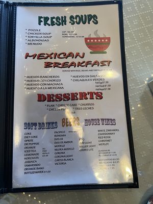Menu photo 3 Rivera's Long Beach, CA