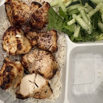Q's Halal - Chicken Platter - Halal Near Me - Alameda, California