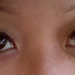 Full set of eye lash extensions Full set of eye lash extensions