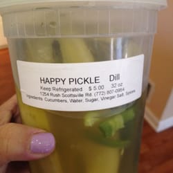 The Happy Pickle - Loving the Spicy Dill