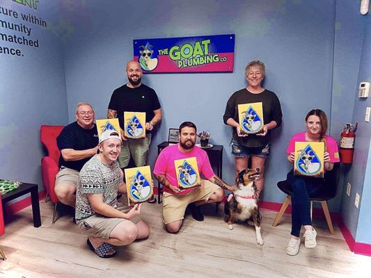 The Goat Plumbing Logo