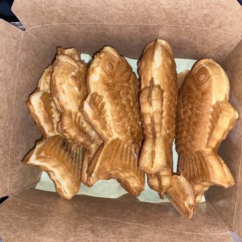 Dessert in Desert - Taiyaki. The Nutella, red bean, and cream cheese were big winners with us! - Desserts Near Me - Scottsdale, Arizona