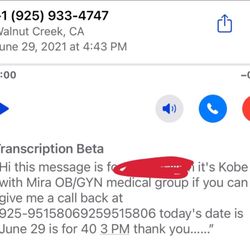 Muir OB-GYN Medical Group - To question me about my work