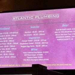 Landmark Theatres - Atlantic Plumbing Cinema - Food menu 2/17/23
