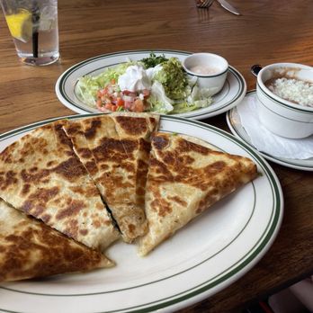 Chago's Cantina - QUESADILLA with spinach - Mexican Near Me - Nashville, Tennessee