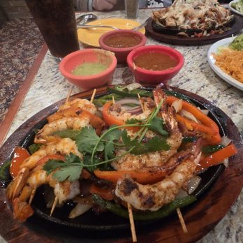 Rancho Grande Bar & Grill - Shrimp skillet - Mexican Near Me - Tomball, Texas