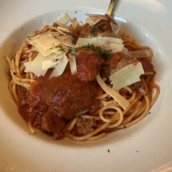 Mimmo's 30A - Spaghetti bolognese $24 with meatballs (+$4) - Italian Near Me - Santa Rosa Beach, Florida