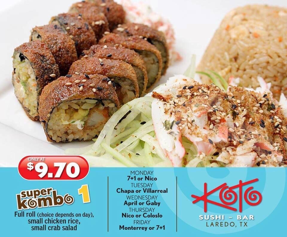 KOTO SUSHI MINES Updated October 2024 14 Photos 9505 Mines Rd