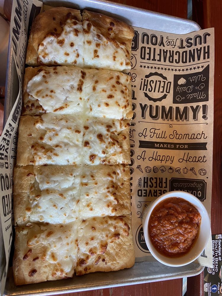 Food from South Bend Brew Werks