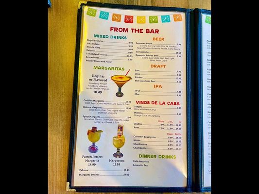 Menu photo 5 Lienzo Charro Poway, CA