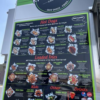 Krepe Dog - The menu - Hot Dogs Near Me - Fresno, California