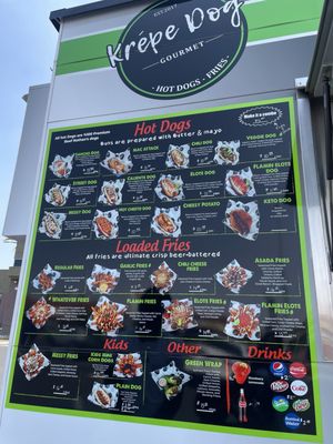 Menu photo 2 Krepe Dog Fresno, CA