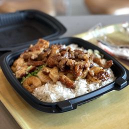 a meal in a plastic container a meal in a plastic container