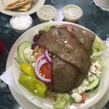 Clary's Cafe - Gyro Salad - Breakfast & Brunch Near Me - Savannah, Georgia Clary's Cafe - Gyro Salad - Breakfast & Brunch Near Me - Savannah, Georgia