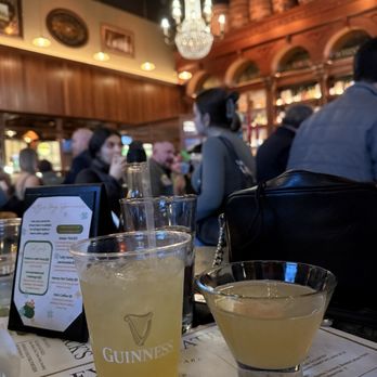 Bog & Barley - Tully Honey Lemonade and Green-tini - Irish Near Me - Memphis, Tennessee