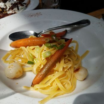 Brussels Bistro - The fettuccine that came with the Bouef Bourgignon - Belgian Near Me - Laguna Beach, California