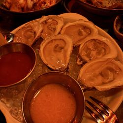 Oysters during happy hour