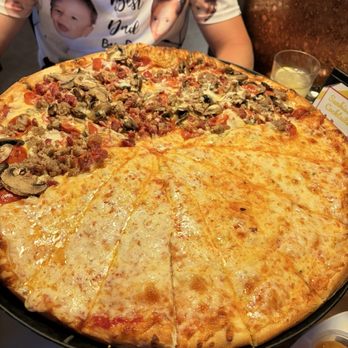 Red White & Brew - 18" pizza (cut into smaller slices for kids) - American Near Me - Mesa, Arizona