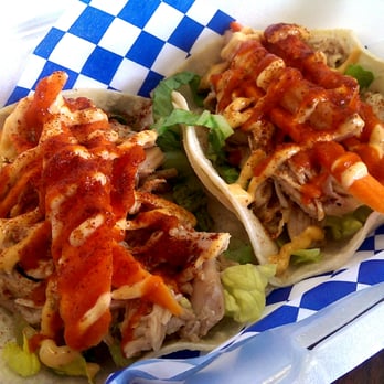 Blue Saigon - Spicy chicken tacos - Asian Fusion Near Me - Pittsburg, California Blue Saigon - Spicy chicken tacos - Asian Fusion Near Me - Pittsburg, California