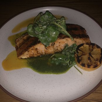 Yardbird Table & Bar - Grilled Blackened Salmon Filet - New American Near Me - Chicago, Illinois Yardbird Table & Bar - Grilled Blackened Salmon Filet - New American Near Me - Chicago, Illinois