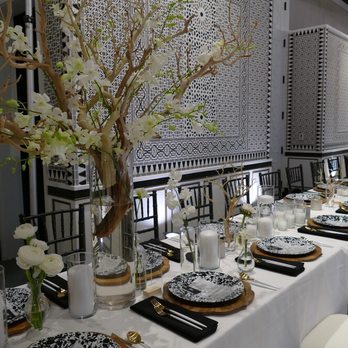 Bustle Events - Our amazing tables with the tin camping plates - Wedding Planning Near Me - Benicia, California