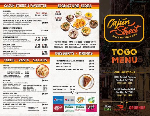 Menu photo 4 Cajun Street Tomball, TX Menu photo 4 Cajun Street Tomball, TX