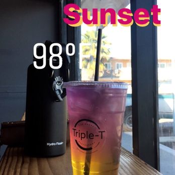 Triple-T - Sunset tea - Noodles Near Me - Gardena, California