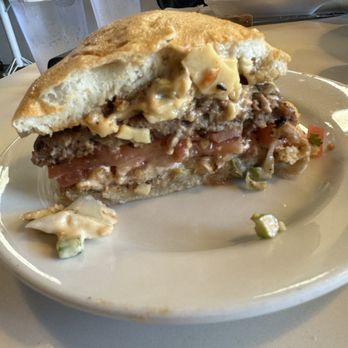 Cozy Plum - Mushroom Gouda burger- delicious! - Sandwiches Near Me - Sebastopol, California Cozy Plum - Mushroom Gouda burger- delicious! - Sandwiches Near Me - Sebastopol, California