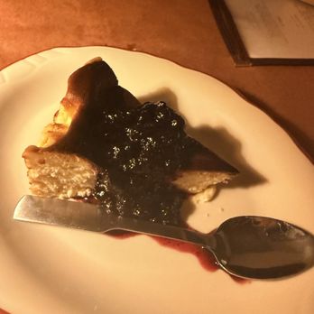 Bar Dalí - Basque cheesecake with blueberry compote - Bars Near Me - Baltimore, Maryland