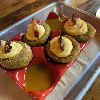 Sids Garage - Flash Fried Deviled Eggs - Burgers Near Me - Meridian, Idaho
