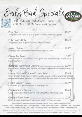 Menu photo 2 Perkins American Food Avondale, PA Menu photo 2 Perkins American Food Avondale, PA