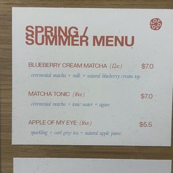 Tot Coffee - Menu; Spring / Summer - Coffee & Tea Near Me - Redondo Beach, California Tot Coffee - Menu; Spring / Summer - Coffee & Tea Near Me - Redondo Beach, California