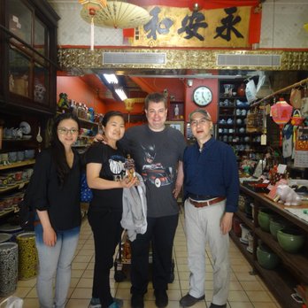 Wing On Wo & Co - Us with the owner - Antiques Near Me - New York, New York Wing On Wo & Co - Us with the owner - Antiques Near Me - New York, New York