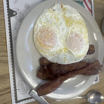 Just Judy's - My eggs & bacon. - Breakfast & Brunch Near Me - Indianapolis, Indiana