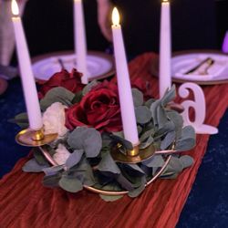 Centerpiece Decor at my cousins sweet 16