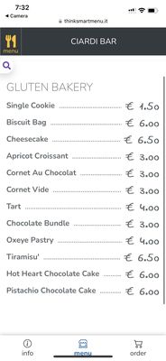 Menu photo 1 ciardi bar Ristorante Rome, RM Menu photo 1 ciardi bar Ristorante Rome, RM