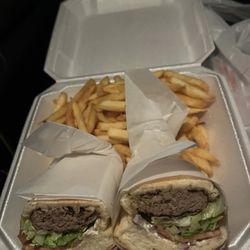 Feasts of Persia - 8" Full Kabob Burger