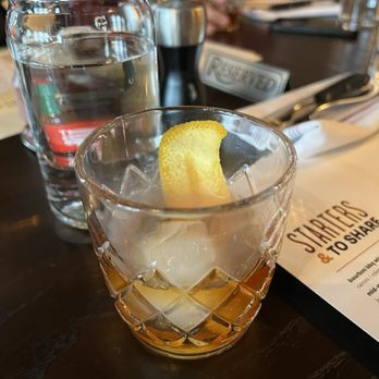 Burgers and Bourbon - Smoked old fashion - Burgers Near Me - Park City, Utah