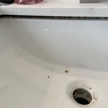 Alpha Star Enterprises - Clearly you can see the sink becoming detached from the counter. This happened 8 months after purchase. - Cabinetry Near Me - Farmers Branch, Texas Alpha Star Enterprises - Clearly you can see the sink becoming detached from the counter. This happened 8 months after purchase. - Cabinetry Near Me - Farmers Branch, Texas