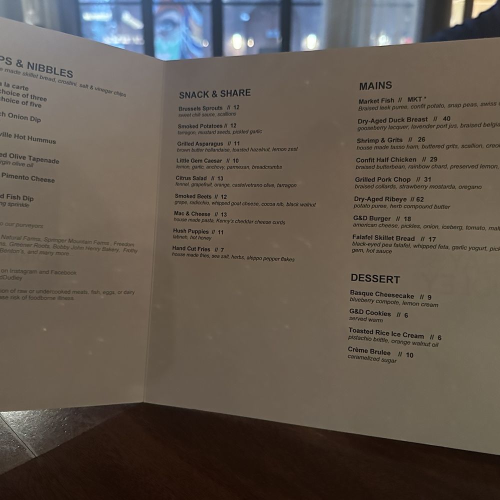 Gray & Dudley - New American Near Me - Nashville, Tennessee