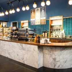 Leaps Coffee Shop - Coffee Counter for grab n' go goodness