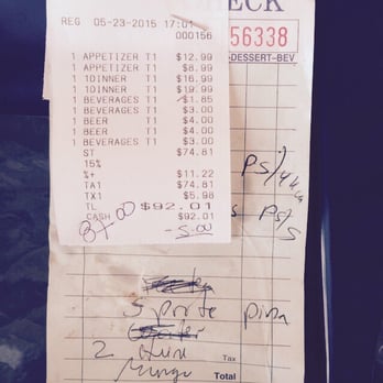 The Pit Bar-B-Q - the check came wrong. - Barbeque Near Me - Miami, Florida