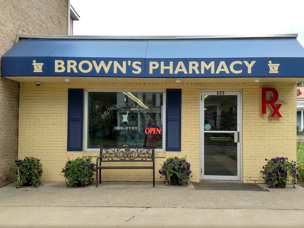 BROWN’S PHARMACY Updated September 2024 225 Main St, Unadilla, New
