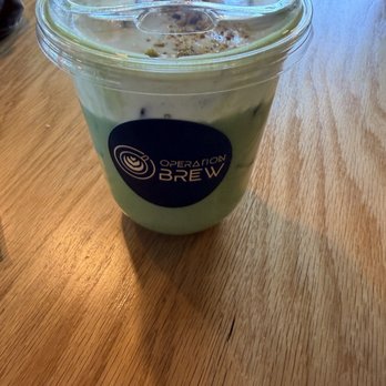 Operation Brew Coffee and Bakery - Matcha - Coffee & Tea Near Me - Virginia Beach, Virginia