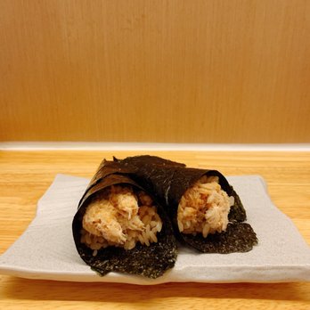 Daigo - Omakase 12PC (Uni) Blue Crab Temaki - Sushi Bars Near Me - Palo Alto, California Daigo - Omakase 12PC (Uni) Blue Crab Temaki - Sushi Bars Near Me - Palo Alto, California