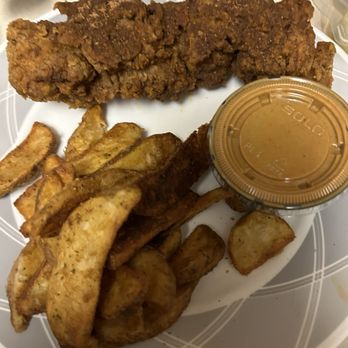 Rob’s Original Fried Chicken - 1 big and disappointing finger on a full size. - Chicken Shop Near Me - Edmonton, Alberta Rob’s Original Fried Chicken - 1 big and disappointing finger on a full size. - Chicken Shop Near Me - Edmonton, Alberta