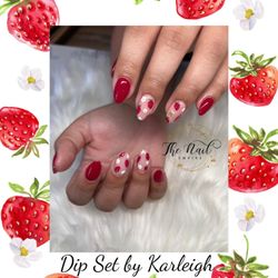 The Nail Empire - Red nail design